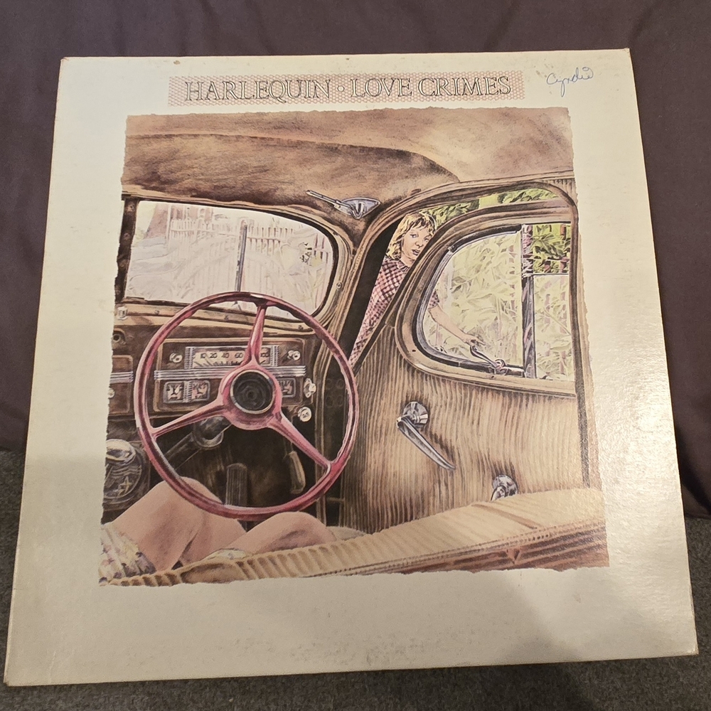 Harlequin Love Crimes Vinyl Record